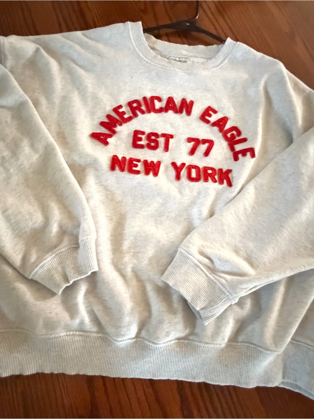 American Eagle Oversized Logo Graphic Crew Neck. XL